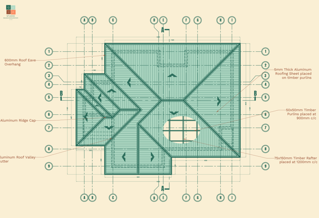 Architectural Working Drawing Series - Quif Studio